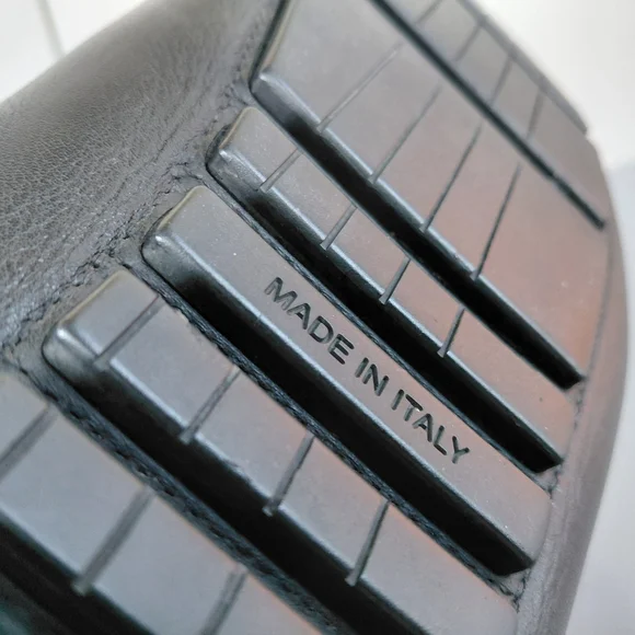 Louis Vuitton Black Veau Soie Leather Loafers Shoes - Picture 11 of 16